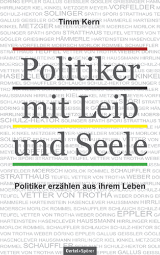 Politiker mit Leib und Seele - Timm Kern