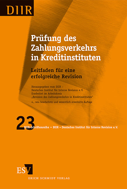 Pr&uuml;fung des Zahlungsverkehrs in Kreditinstituten