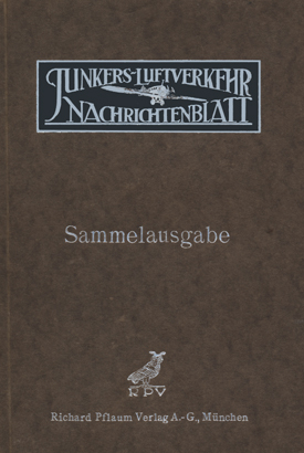 Junkers-Luftverkehr Nachrichtenblatt