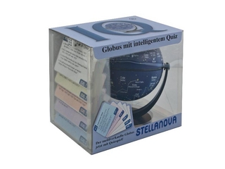 10 cm IQ-Quiz Spiele Dreh-Schwenk-Globus