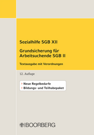 SGB  Sozialhilfe SGB XII Grundsicherung für Arbeitssuchende SGB II