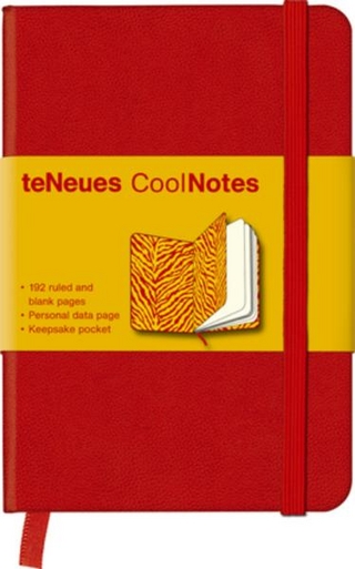 Red/Yellow Zebra Coolnotes Small