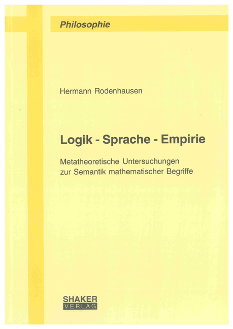 Logik - Sprache - Empirie - Hermann Rodenhausen