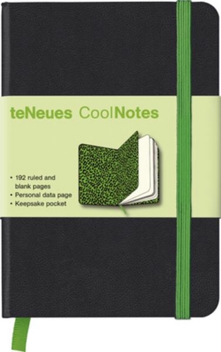 Black/Green Leopard Coolnotes Small