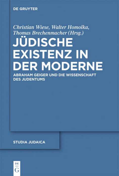 J&uuml;dische Existenz in der Moderne - 