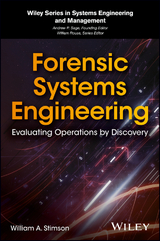 Forensic Systems Engineering - William A. Stimson