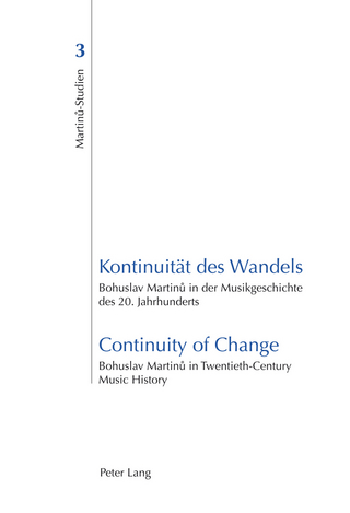 Kontinuitaet des Wandels- Continuity of Change