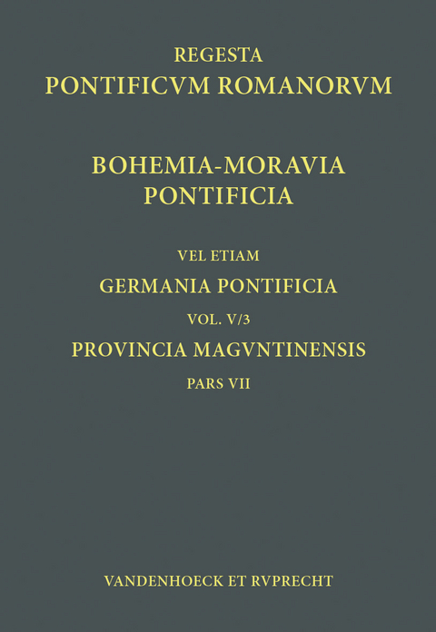 Bohemia-Moravia Pontificia - Waldemar K&ouml;nighaus