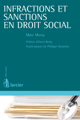 Infractions et sanctions en droit social -  Marc Morsa