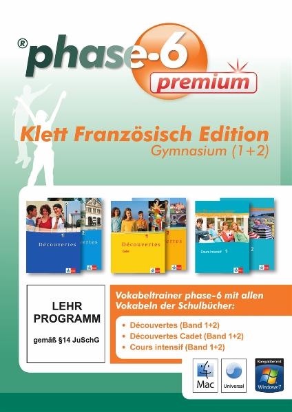 phase-6 Klett Franz&ouml;sisch Edition, Gymnasium 1+2
