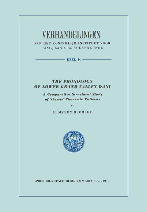 The Phonology of Lower Grand Valley Dani - H. Myron Bromley
