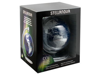 20 cm Magnet-Schwebeglobus, Metall-Bügel