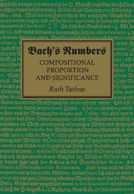 Bach's Numbers
