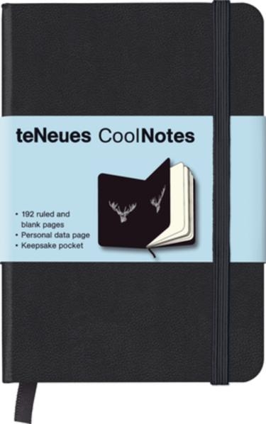 Black/Silver Stag Coolnotes Small