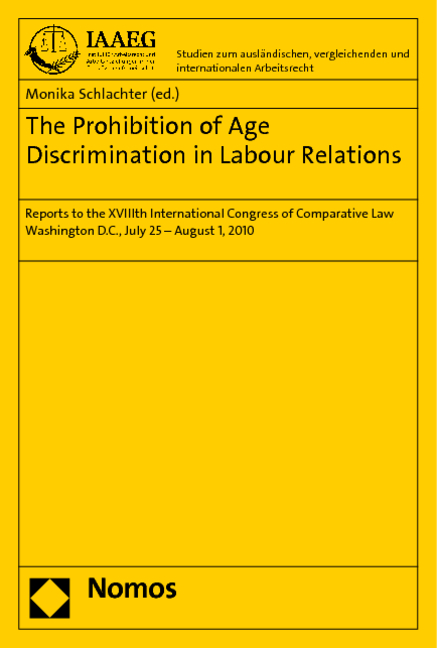 The Prohibition of Age Discrimination in Labour Relations - 