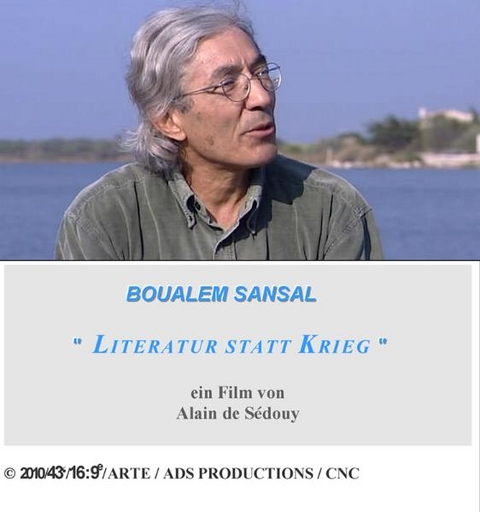 Boualem Sansal: Literatur, kein Krieg - Alain de S&eacute;douy