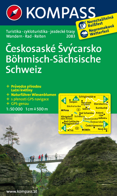 B&ouml;hmisch-S&auml;chsische Schweiz /Českosask&eacute; &Scaron;v&yacute;carsko - 