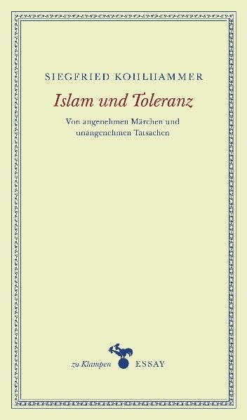 Islam und Toleranz - Siegfried Kohlhammer