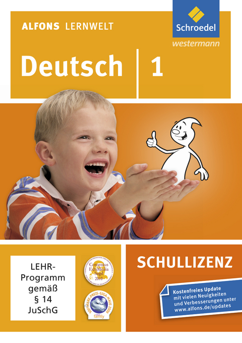Alfons Lernwelt Lernsoftware Deutsch - aktuelle Ausgabe - Ute Flierl, Wolfgang Francich, Rainer Wagenh&auml;user