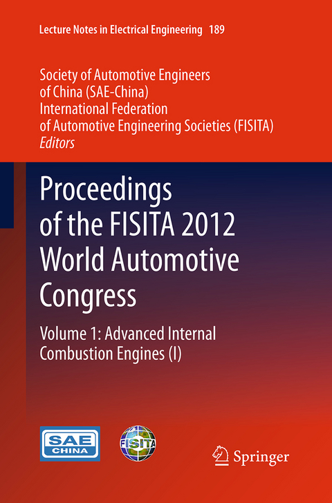 Proceedings of the FISITA 2012 World Automotive Congress