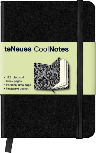 Black/Silver Baroque Coolnotes Small