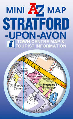 Stratford Upon Avon Mini Map -  Geographers' A-Z Map Company