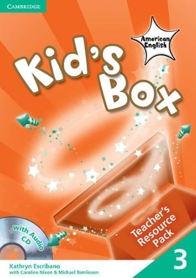 Kid's Box American English Level 3 Teacher's Resource Pack with Audio CD - Kathryn Escribano