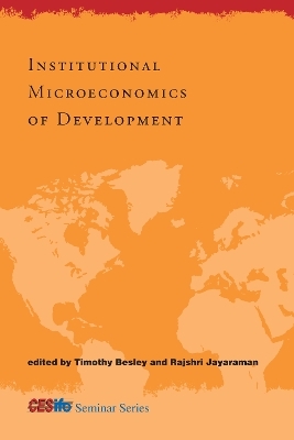 Institutional Microeconomics of Development - 