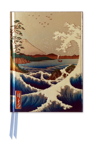 Utagawa Hiroshige: Sea at Satta (Foiled Pocket Journal)