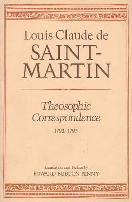 Theosophic Correspondence 1792-1979