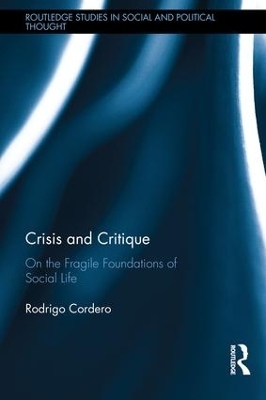 Crisis and Critique - Rodrigo Cordero