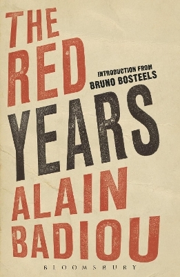 The Red Years - Alain Badiou