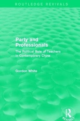 Party and Professionals - Gordon White