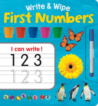 Write & Wipe First Numbers Plus Pen