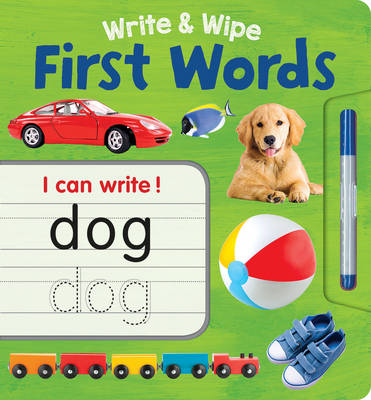 Write & Wipe First Words Plus Pen - Lake Press