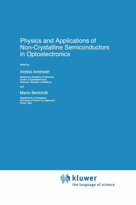 Physics and Applications of Non-Crystalline Semiconductors in Optoelectronics - 