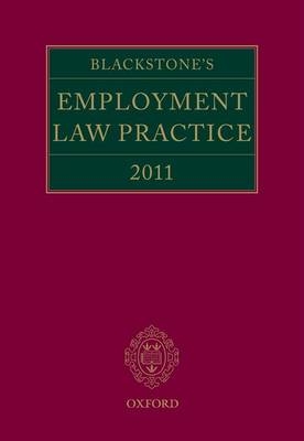 Blackstone's Employment Law Practice - John Bowers, Damian Brown, Simon Forshaw, Anthony Korn, Julia Palca