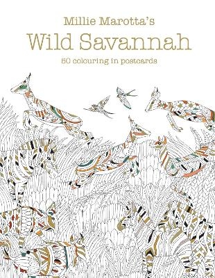 Millie Marotta's Wild Savannah Postcard Box - Millie Marotta
