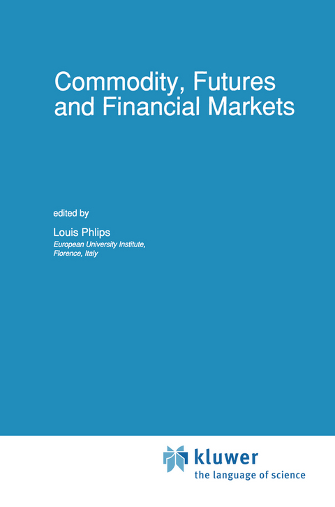 Commodity, Futures and Financial Markets - 