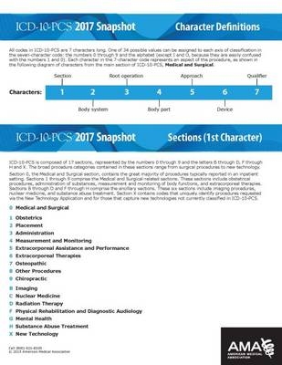 ICD-10-PCS 2017 Snapshot Coding Cards