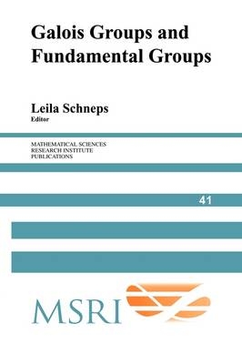 Galois Groups and Fundamental Groups - 