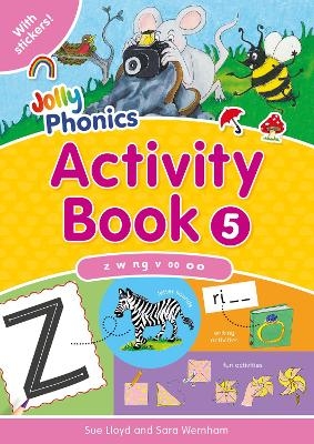 Jolly Phonics Activity Book 5 - Sara Wernham, Sue Lloyd