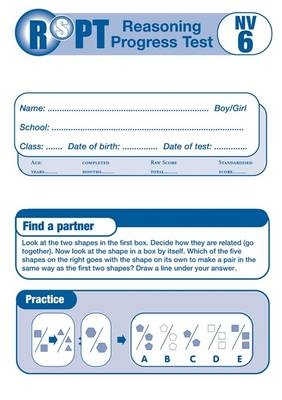 Reasoning Progress Tests Nonverbal - Mary Crumpler, Denis Vincent
