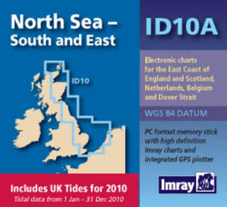 Imray Digital Chart ID10 with Tides