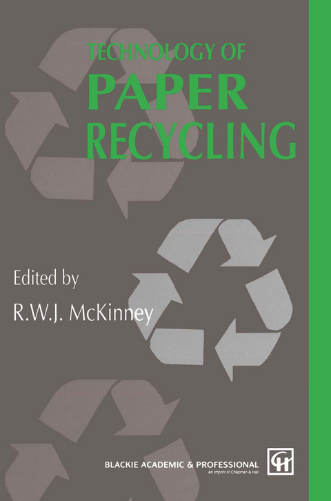 Technology of Paper Recycling - 
