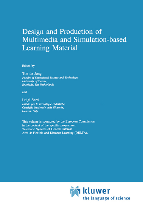 Design and Production of Multimedia and Simulation-based Learning Material - 