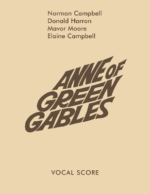 Anne Of Green Gables (Vocal Score) - 