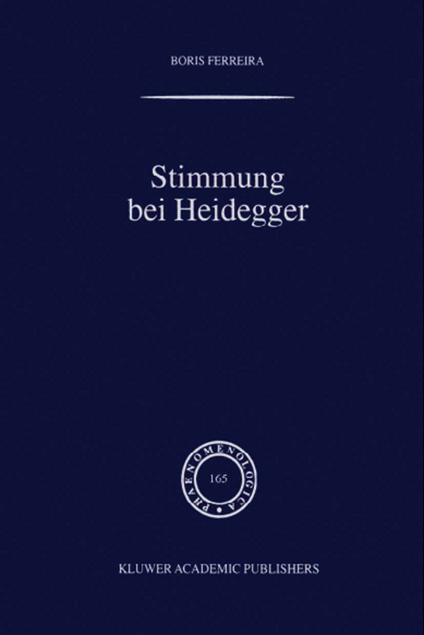 Stimmung bei Heidegger - B. Ferreira