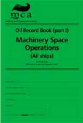 Oil record book (part 1): machinery space operations (all ships)