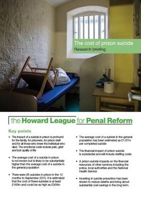 The Cost of Prison Suicide -  The Howard League for Penal Reform